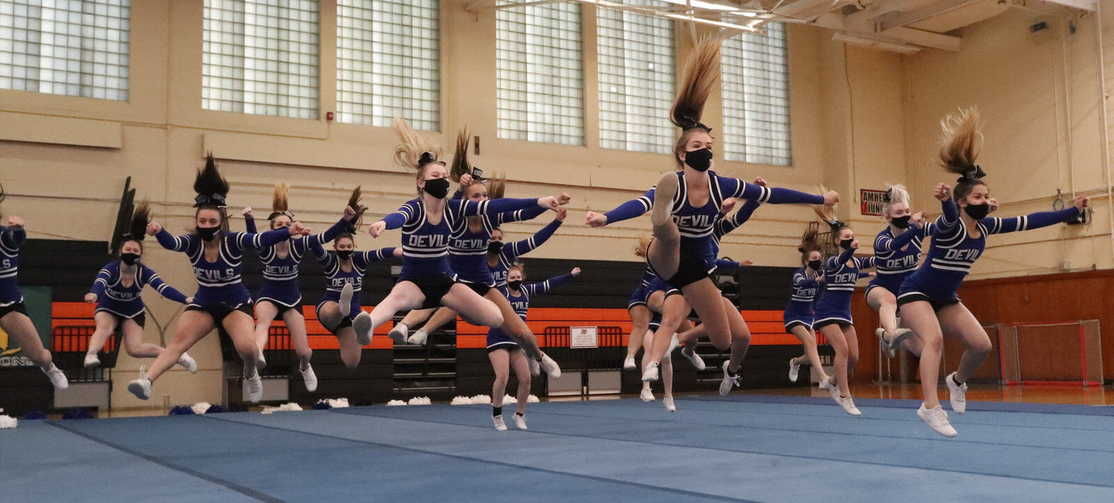Section VI cheerleading championships, Division B